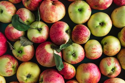 Full frame shot of apples