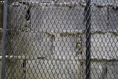 Full frame shot of chainlink fence