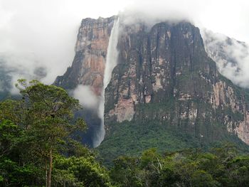 Scenic view of mountains