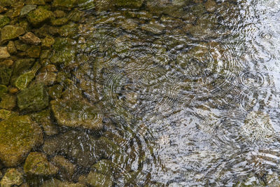 Full frame shot of rippled water