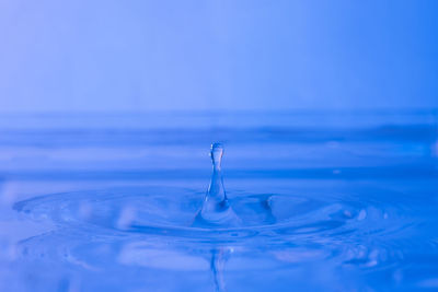 Close-up of water splashing from surface