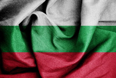 Full frame shot of multi colored fabric