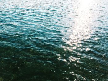 Full frame shot of rippled water