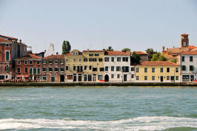 Photo of some buildings in venice, italy