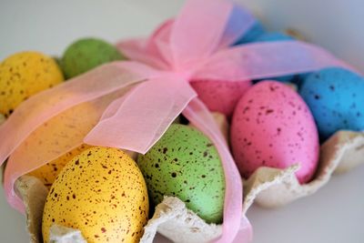 Close-up of multi colored candies