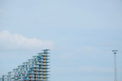 Low angle view of building against sky