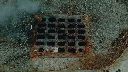 Close-up of rusty metal