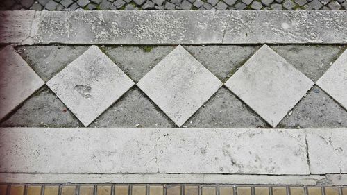 Full frame shot of paving stone