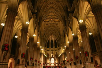 Interior of historic building