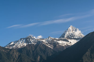 Mountain ridge, landscape in tibet china.