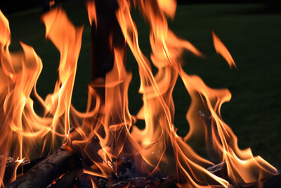 burning