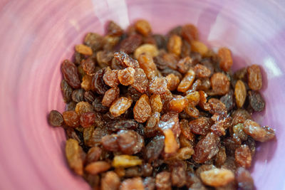 Close-up of meat served in bowl