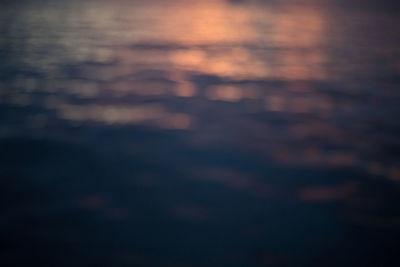 Full frame shot of sea at sunset
