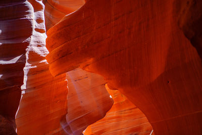 Rock formations at canyon