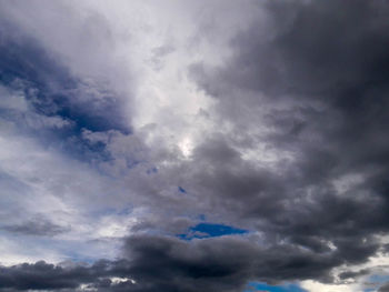 Low angle view of cloudscape