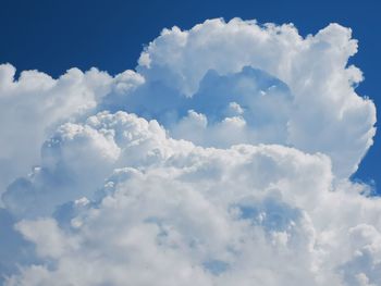 Low angle view of clouds in sky