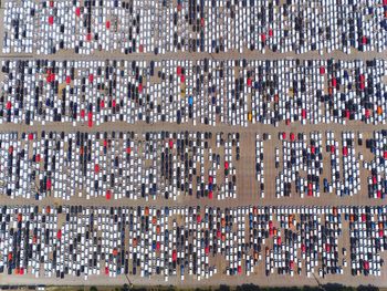 High angle view of traffic lights