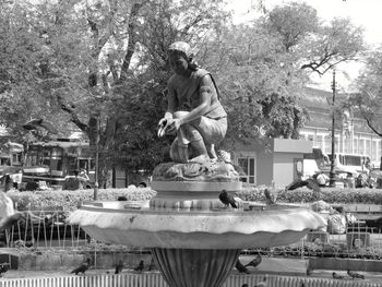 Close-up of statue