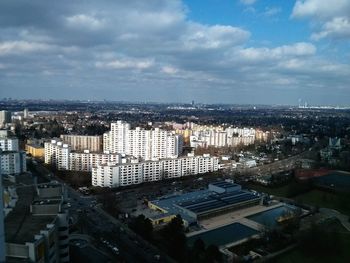 Aerial view of cityscape