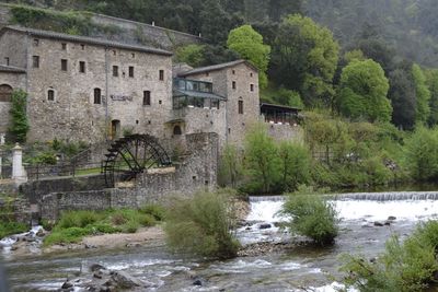 Buildings by the river