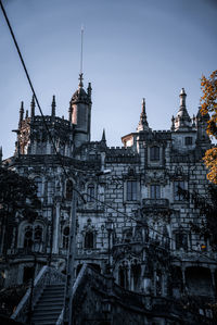 Low angle view of building against sky