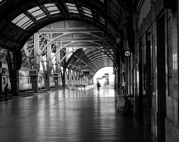 Corridor of building