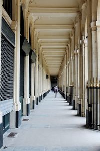 Corridor of building