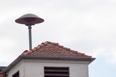 Low angle view of building against sky