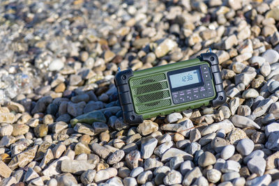 Close-up of computer chip