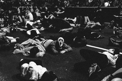 Close-up of woman in bikini