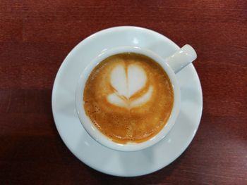 Close-up of coffee cup