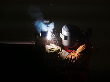 Man working in workshop