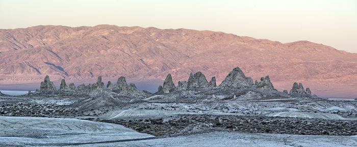 Scenic view of mountain against sky