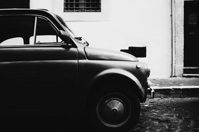 Car on road