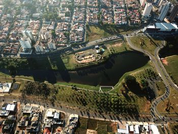 Aerial view of cityscape