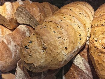 Full frame shot of bread