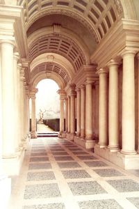 Corridor of historic building