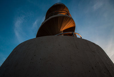 Low angle view of a tower of a building