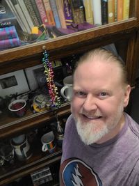 Portrait of man smiling