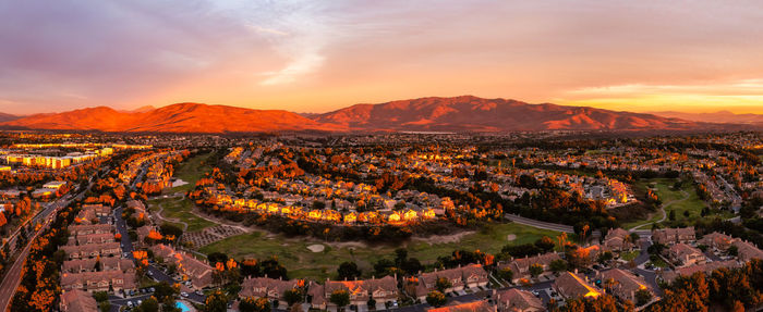 Eastlake chula vista in san diego county. houses surrounding a golf course.