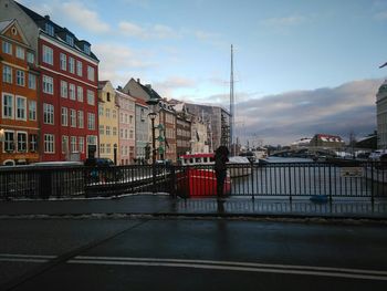 Buildings against the sky