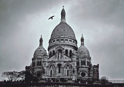 Low angle view of historical building against sky