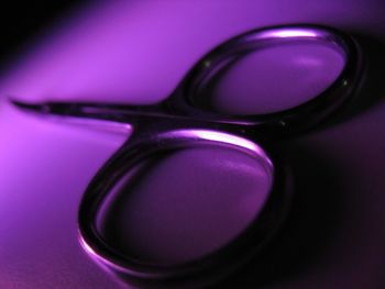 Close-up of object on table