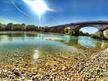 Bridge over river