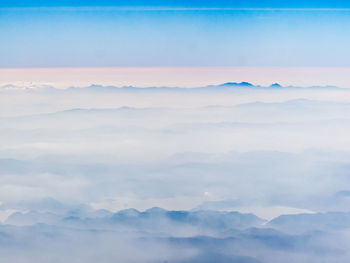 Scenic view of cloudscape against sky