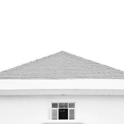 White roof against sky