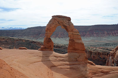 View of old ruins