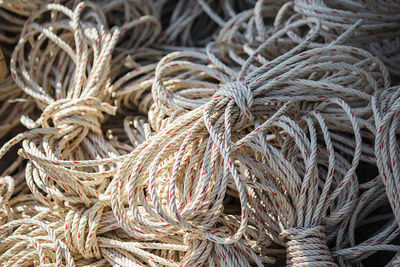 Full frame shot of rope