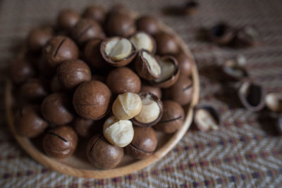 Close-up of coffee beans