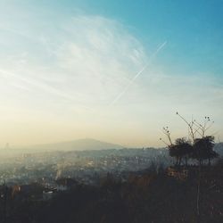 Cityscape at sunset